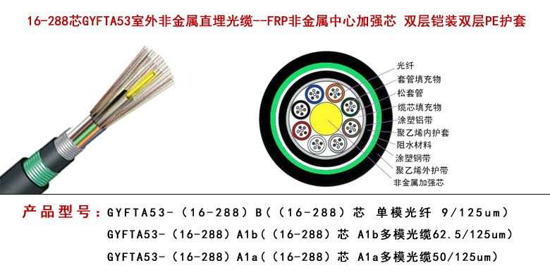 GYFTA53光纜型號(hào)--江蘇西諾通谷光纜